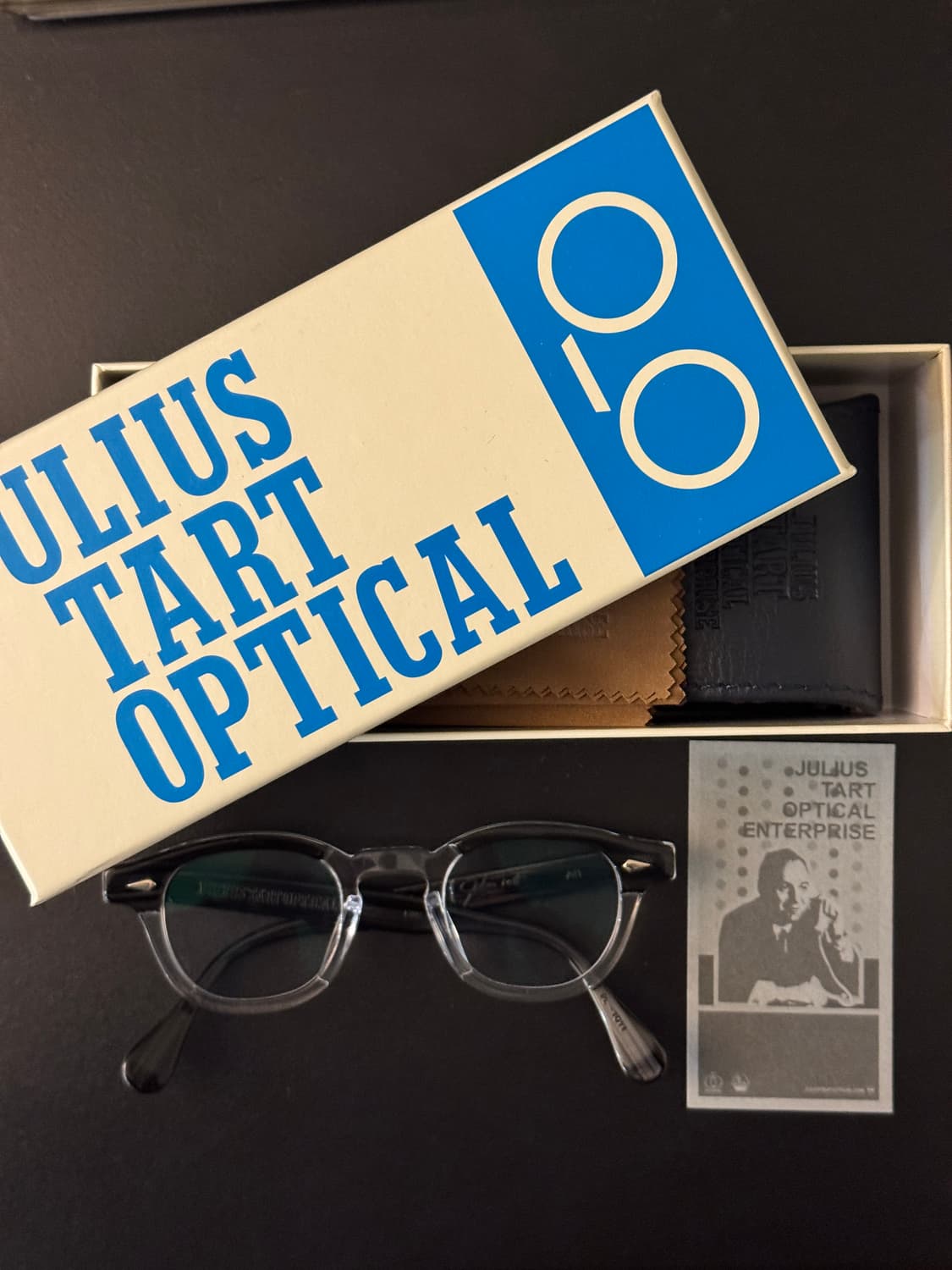 JTO 줄리어스 타르트 옵티컬 AR44-24 블랙우드 패치워크 상품이미지1