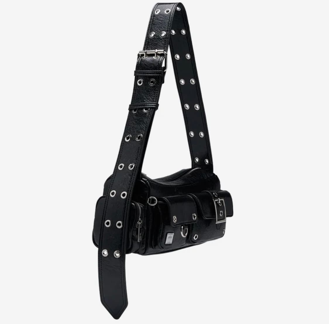 블랙퍼플 미니 포트리스 백 Mini Fortress Bag-Black  상품이미지1