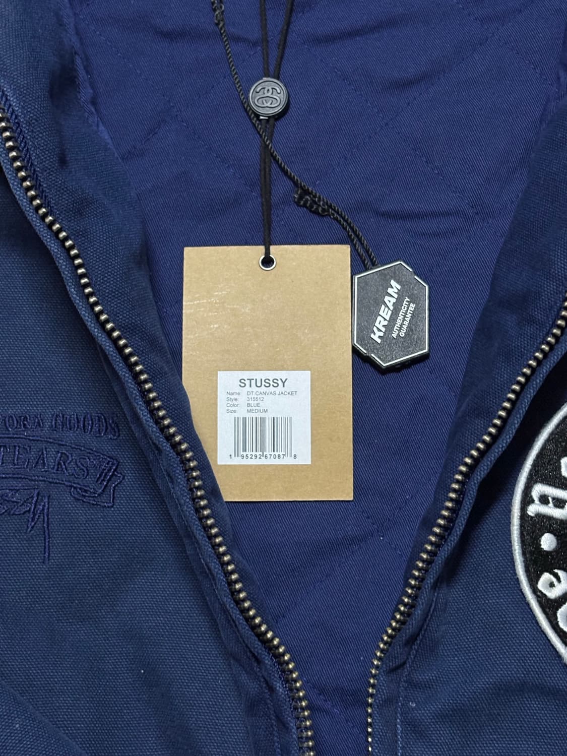 스투시 x 데님티어스 캔버스 자켓 상품이미지3