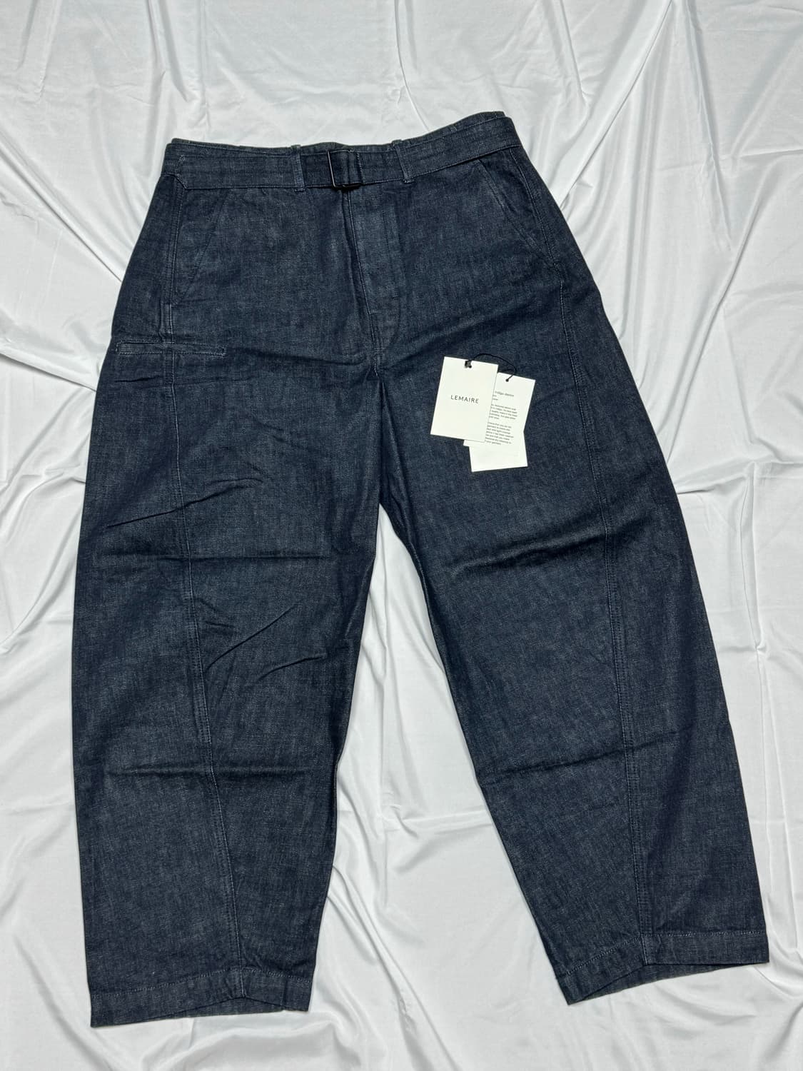 르메르 트위스트 벨티드 데님 인디고 50 상품이미지3