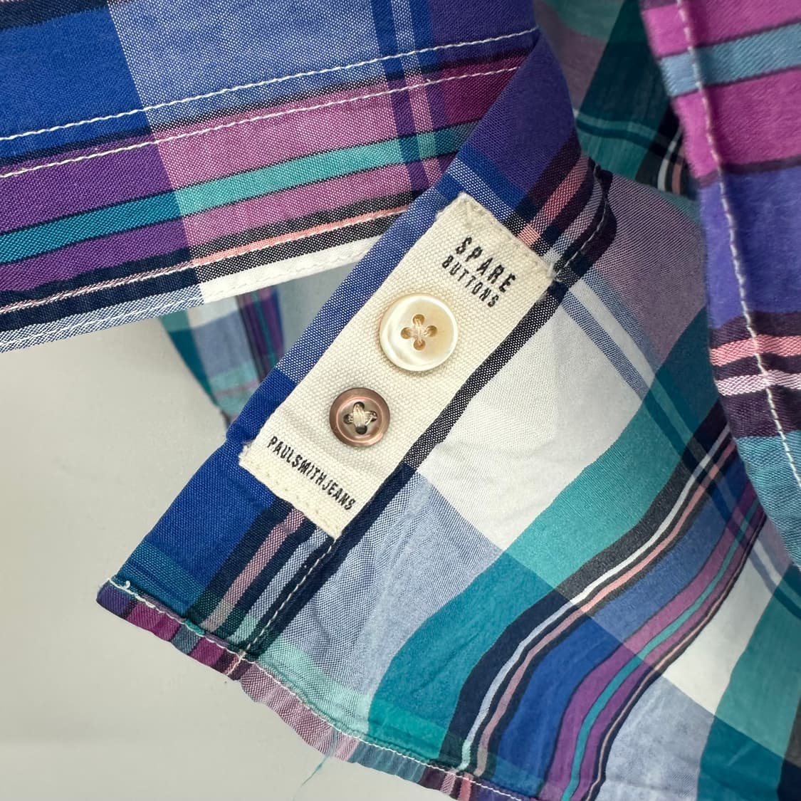 폴스미스 체크 셔츠 상품이미지6