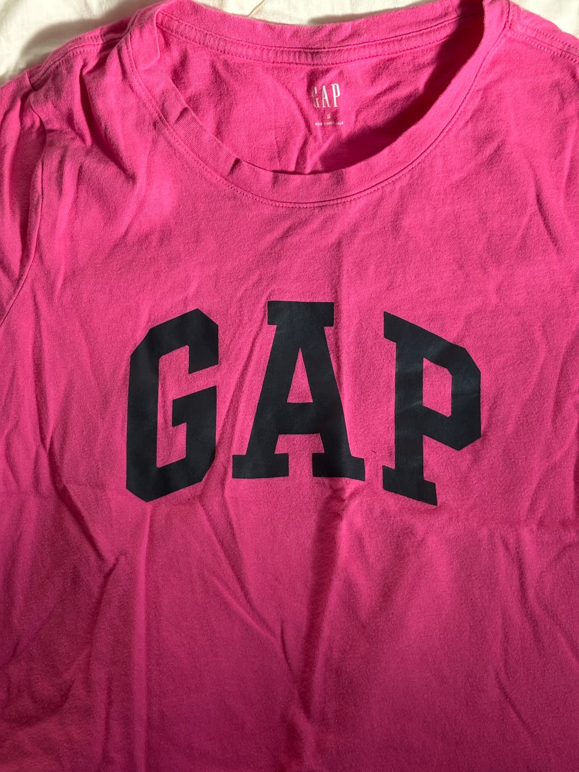 GAP 갭 핫핑크 티서츠 상품이미지2