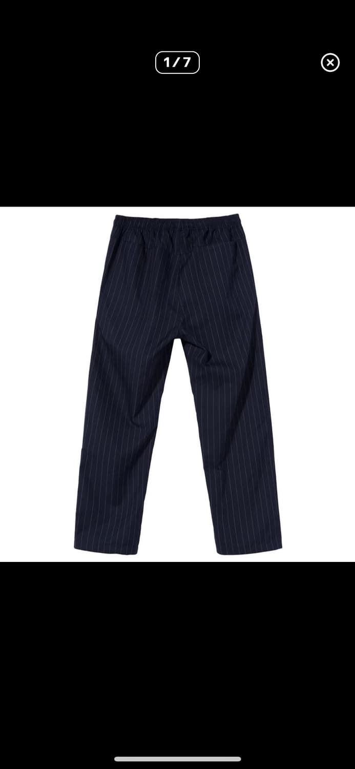 Stussy x CDG Pin Striped Beach Pant 상품이미지2