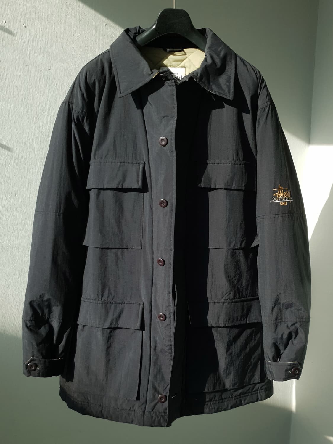90s STUSSY "outdoor" s80 jacket 상품이미지5