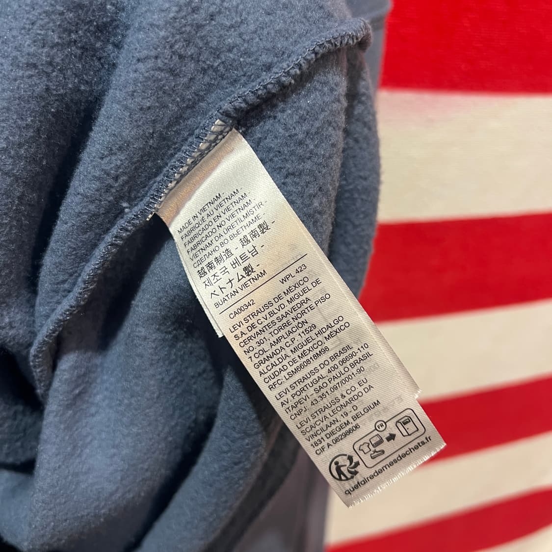 리바이스 기모 맨투맨 상품이미지4