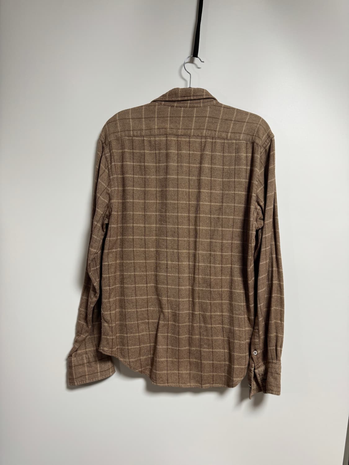 일본 Paul Smith 브라운 체크 셔츠 100-105 상품이미지4