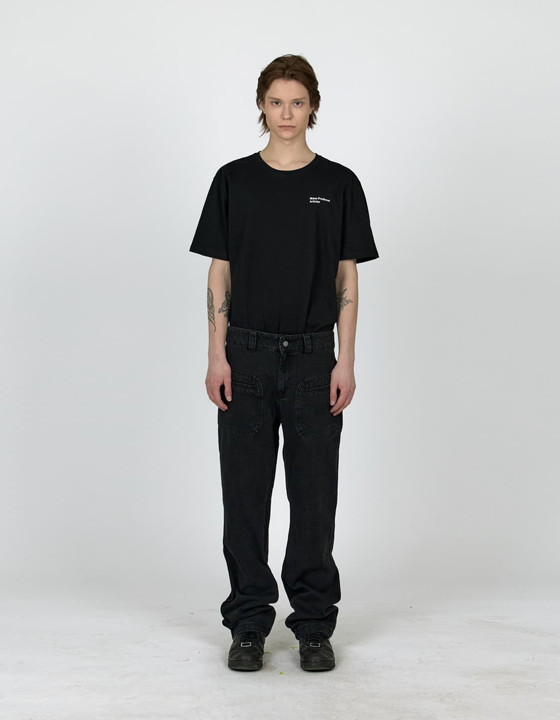 Mpa Split Pocket Pants - Black 상품이미지1