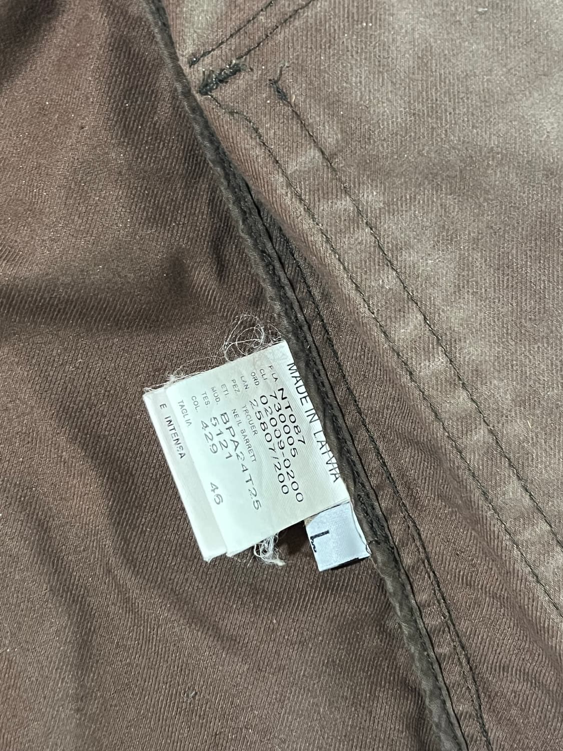 00s Neil Barrett jacket 상품이미지10