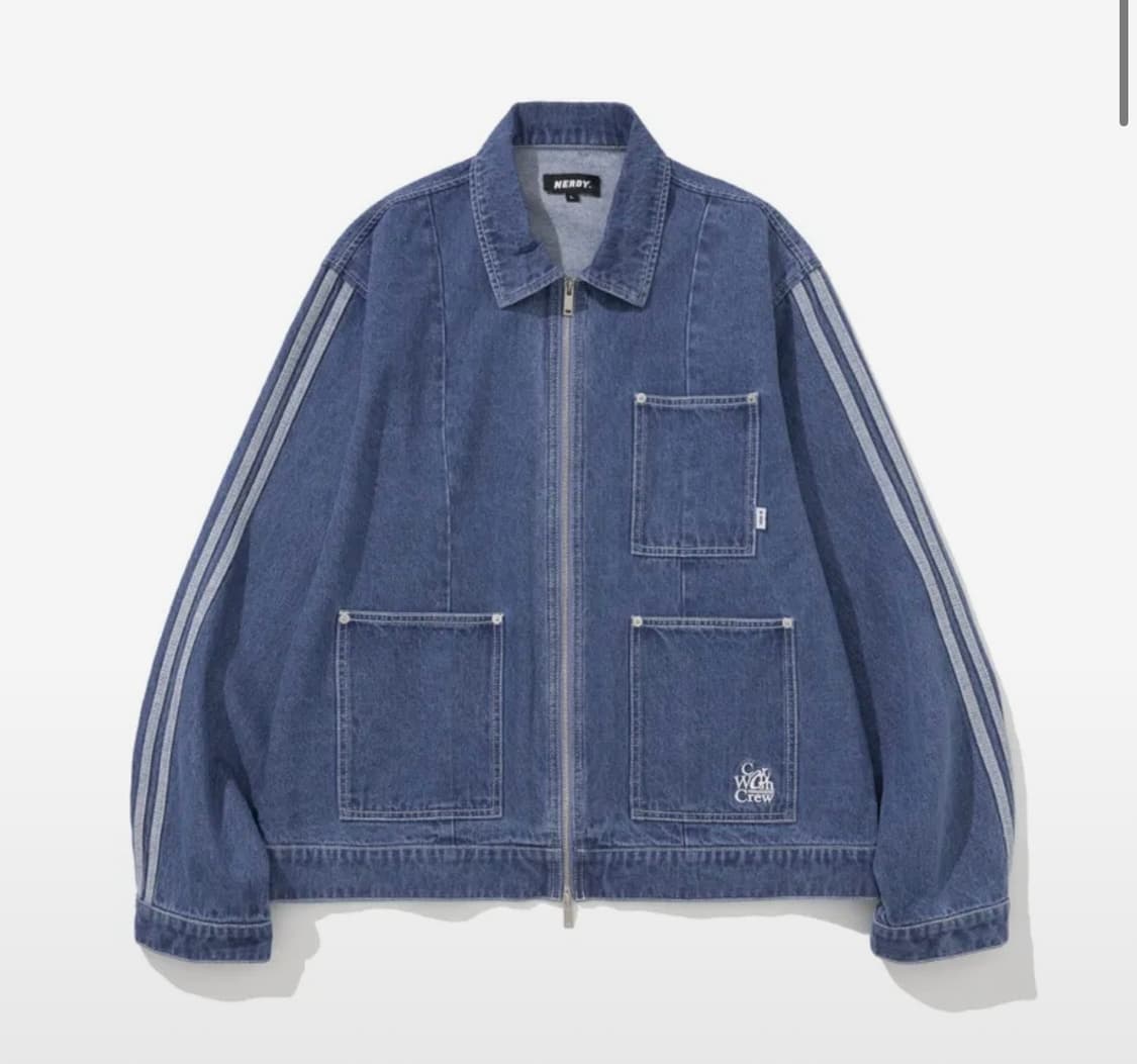 Nerdy X CCWC 데님 드러커 자켓 상품이미지1