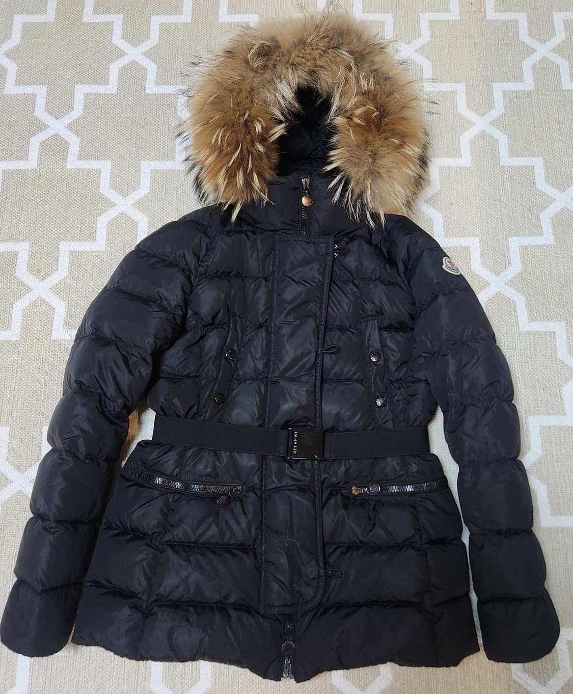 [정품 ] 몽클레어 숏패딩 클로에/클리온 쪽스퍼 블랙 패딩1 (여성용)  상품이미지5