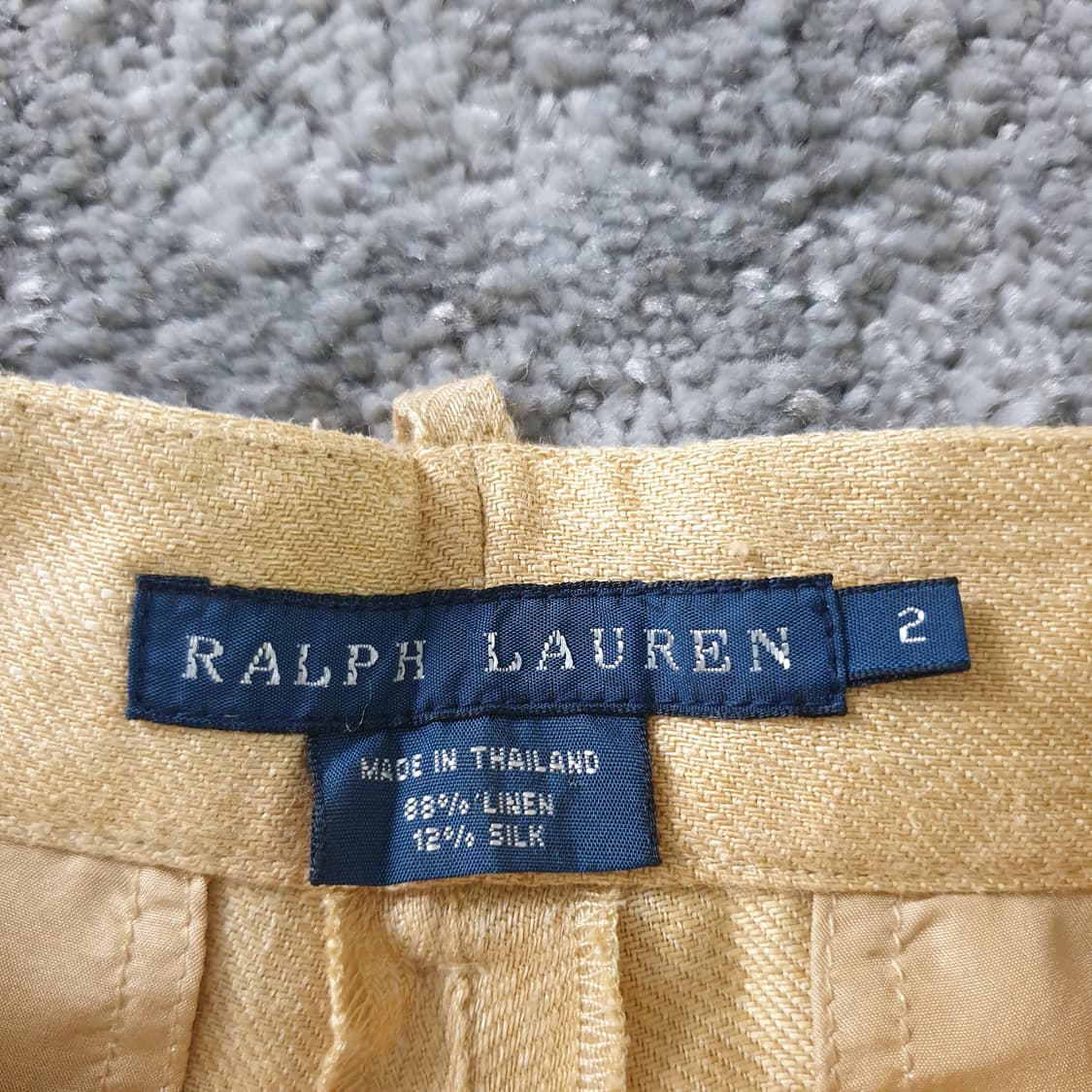[무료배송] RALPH LAUREN 린넨 실크 반바지 상품이미지2