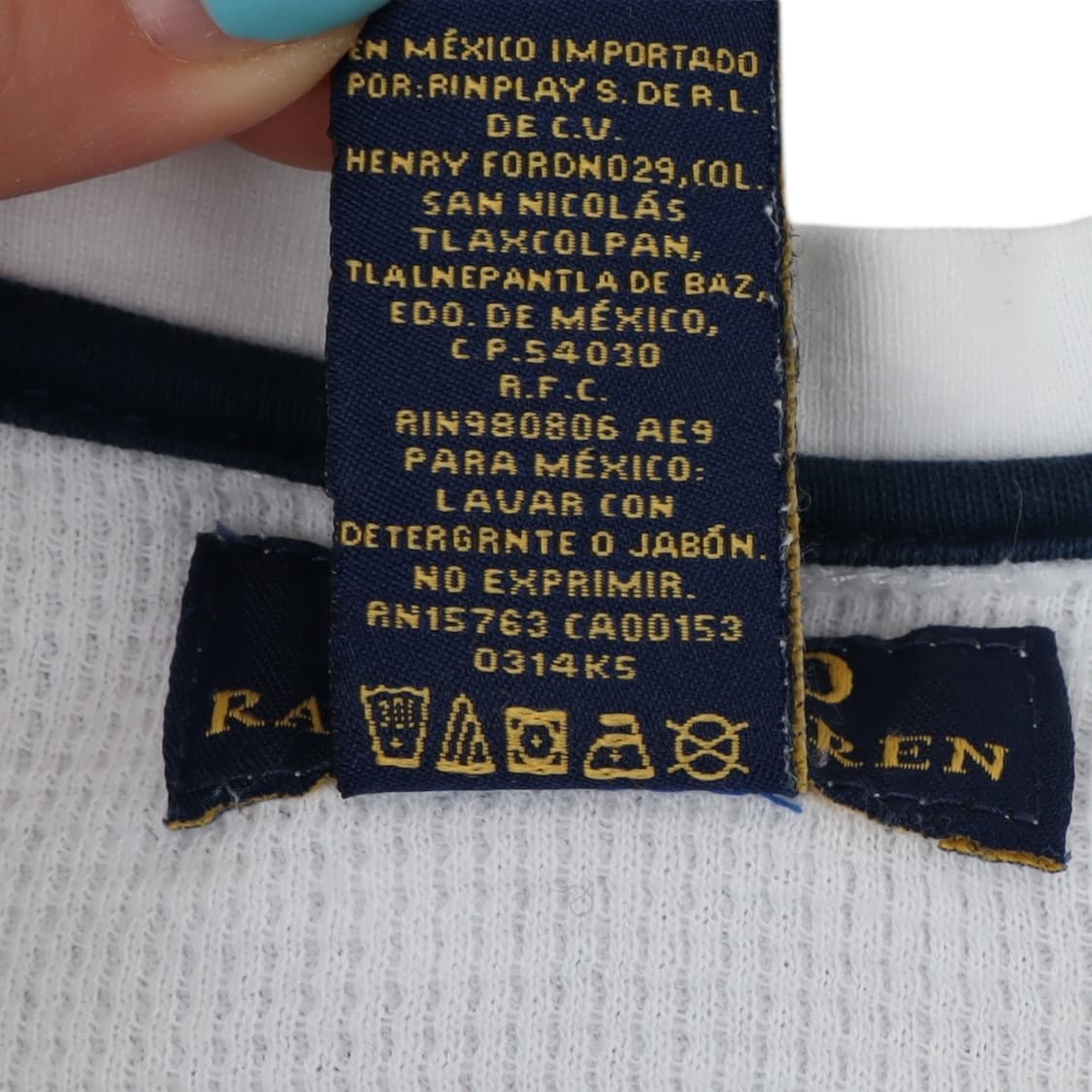 폴로 랄프로렌 화이트 와플 롱슬리브 상품이미지9