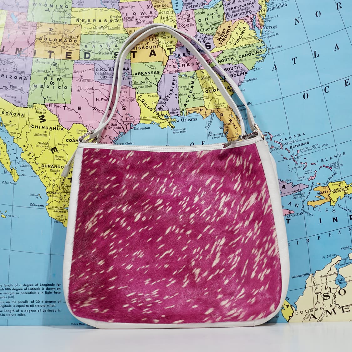 요지야마모토 Ysaccs 포니 헤어 레더 백 상품이미지5