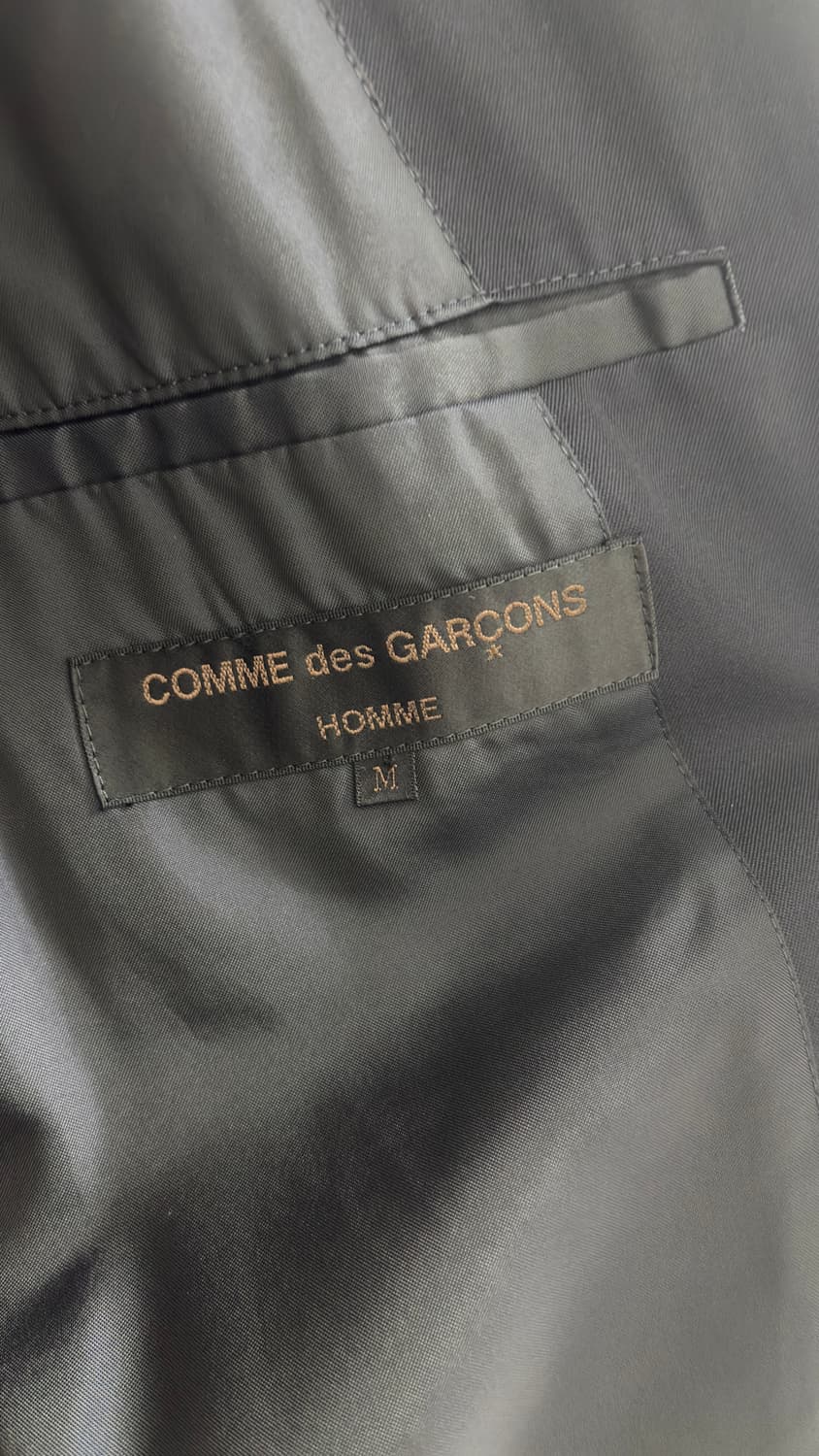 꼼데가르송 옴므 네이비 울 자켓 M 상품이미지6