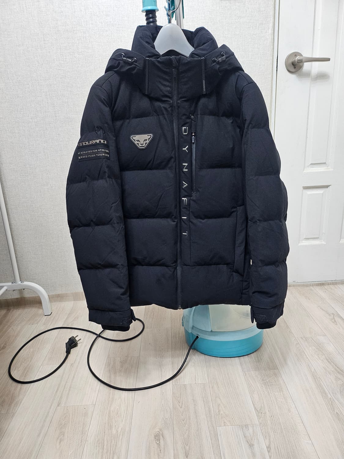 (95)L ☆초대장급☆ 다이나핏 [블랙] 구스다운패딩 상품이미지1