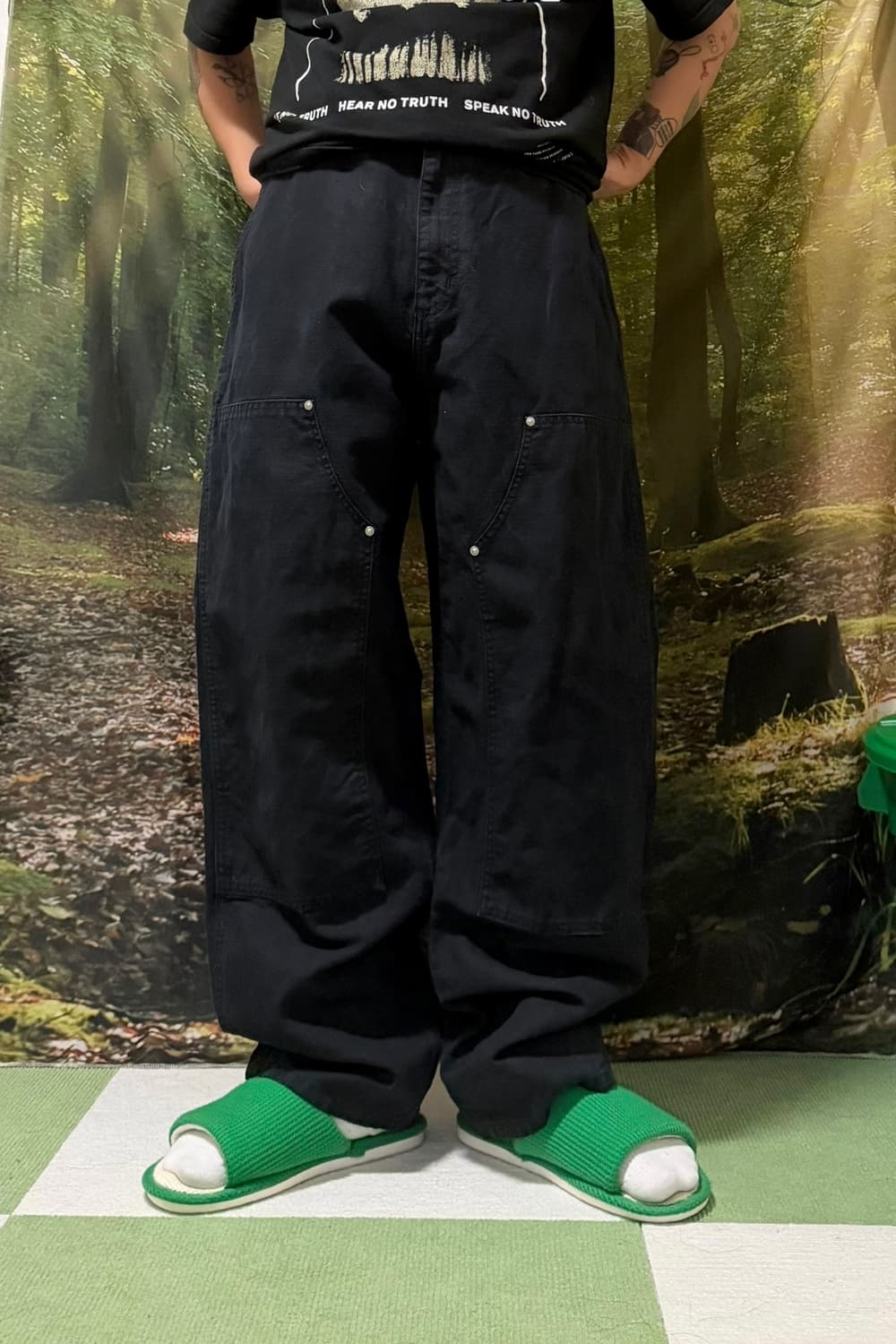 칼하트 윕 월터 더블니 워크 팬츠 상품이미지1