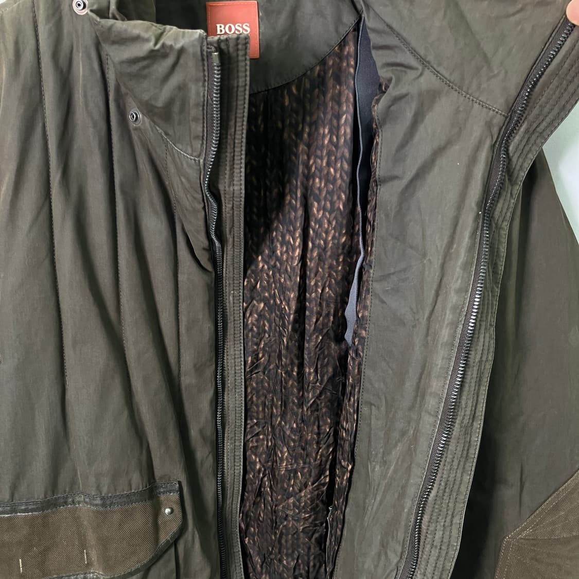 Boss 휴고보스 카키 야상 점퍼  상품이미지7