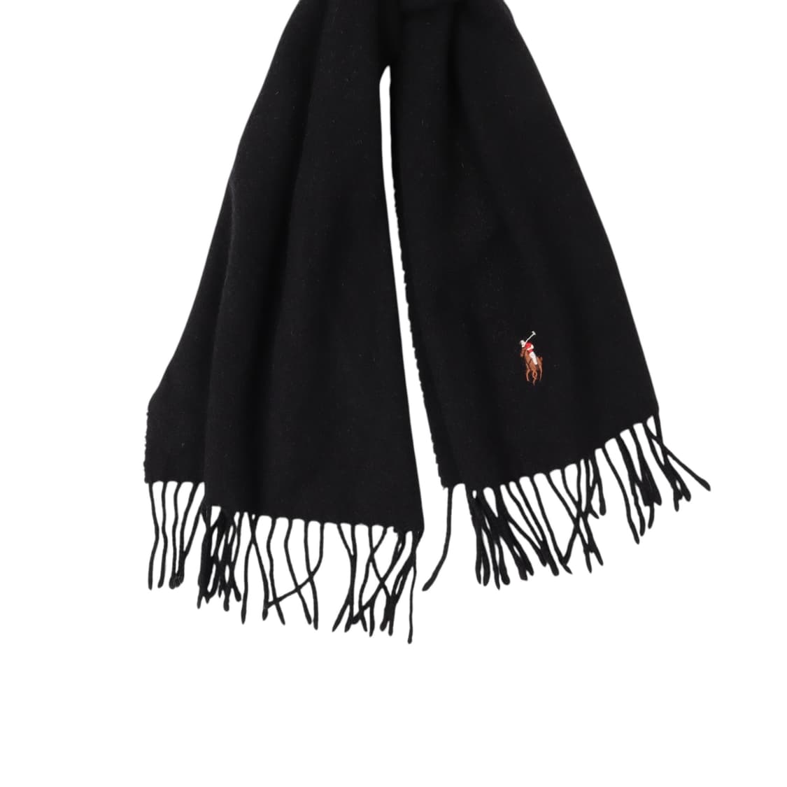 폴로 랄프로렌 블랙 울 멀티포니 머플러 상품이미지2