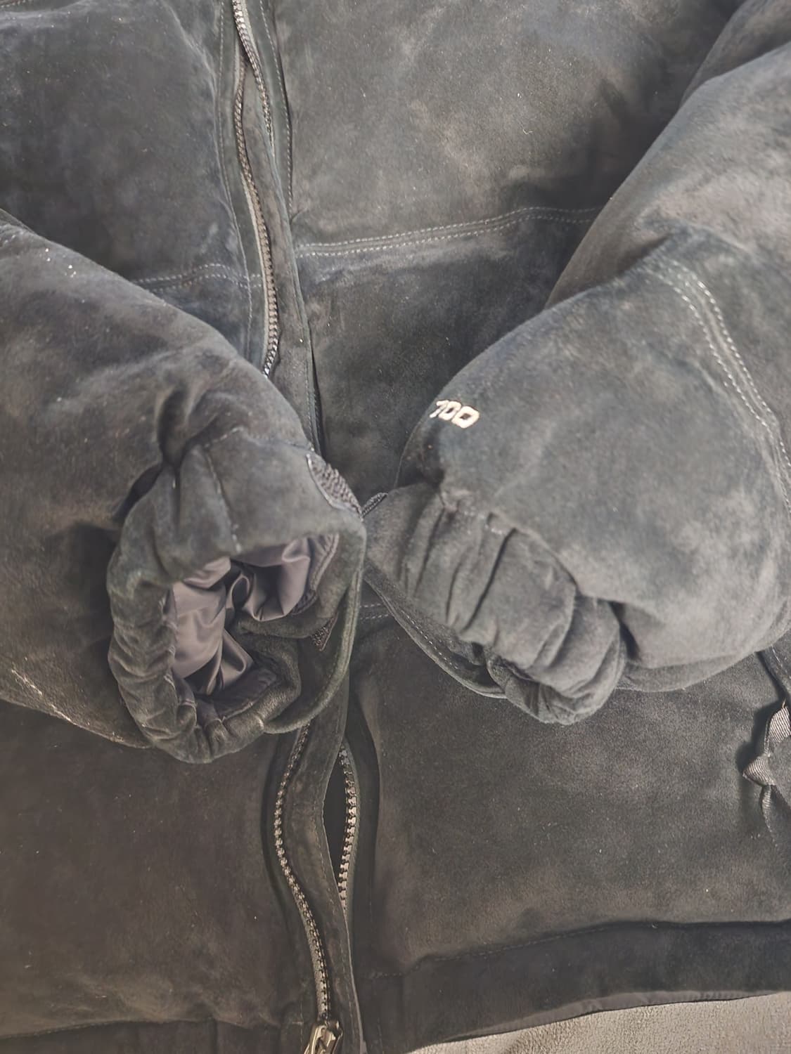 슈프림 노스페이스 스웨이드 자켓 상품이미지4