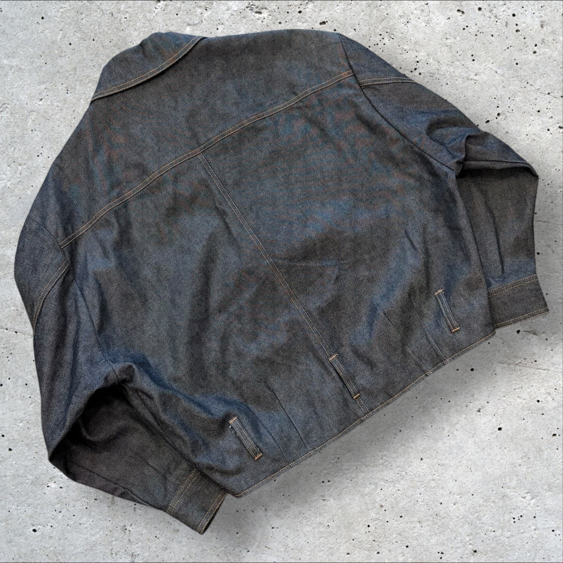 [M] 메종미네드 데님 워크 자켓 블루종 집업 포켓 C496 상품이미지2