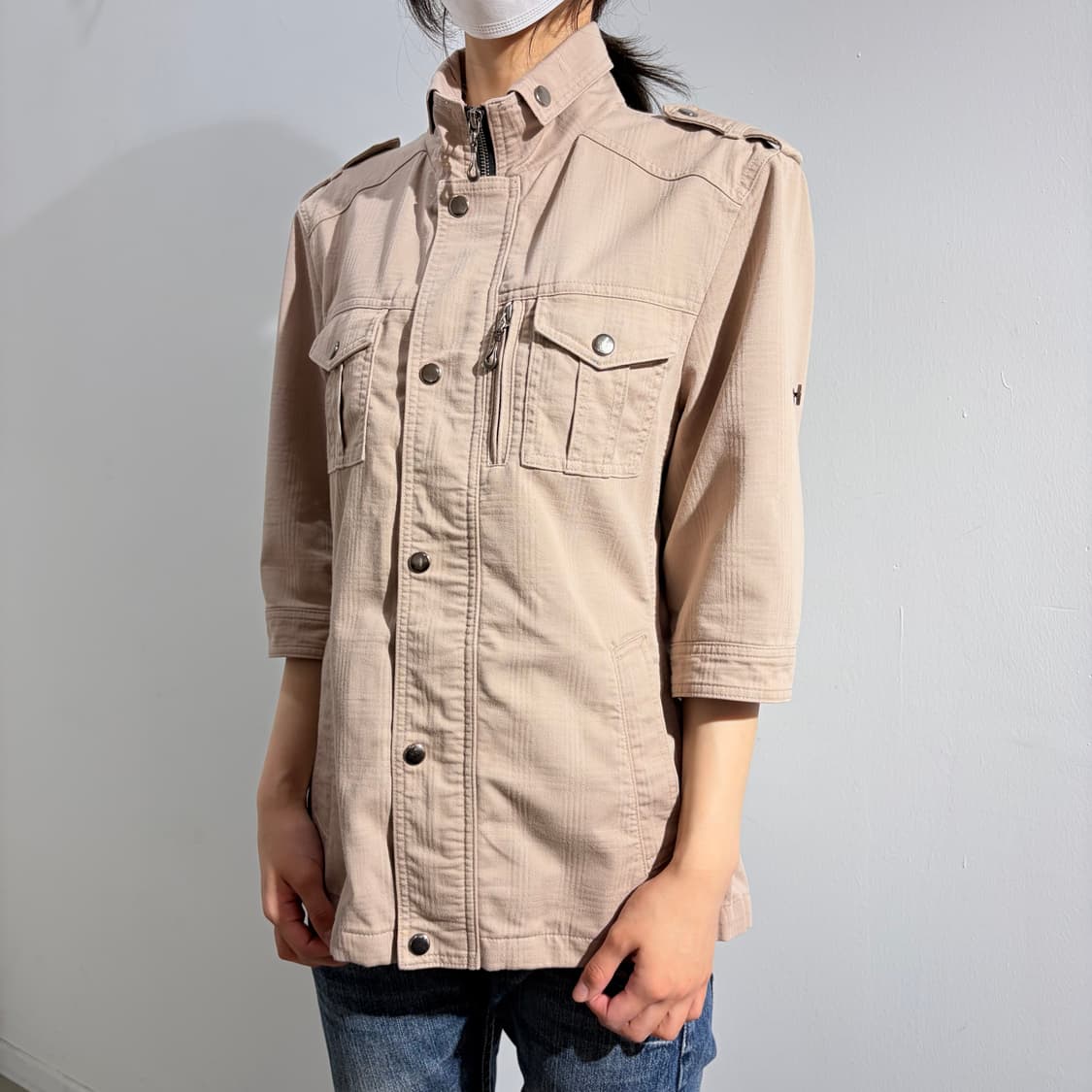 male & co 펑크 반팔 자켓 상품이미지2