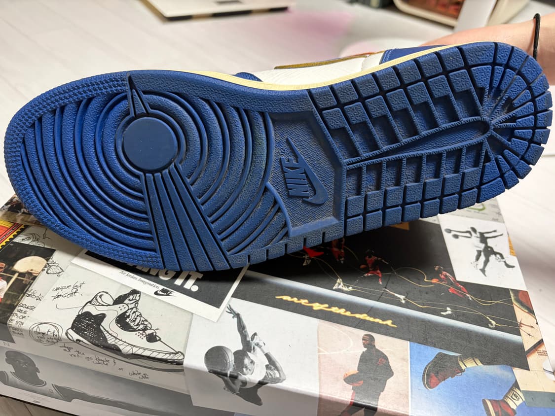 유니온x조던1 블루토 260 상품이미지5