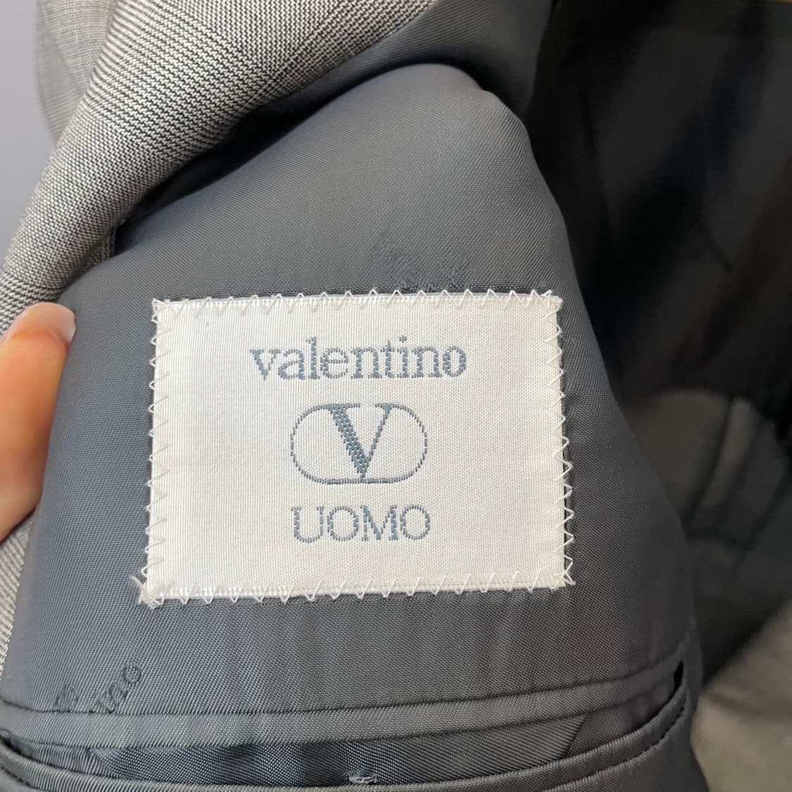 발렌티노 그레이 블레이저 울 자켓 상품이미지8