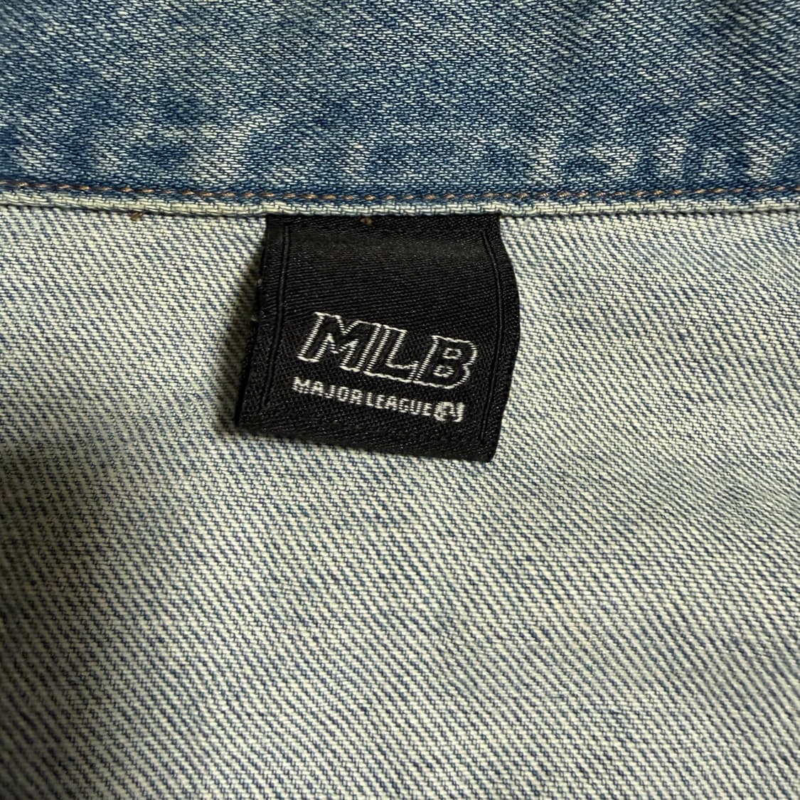 MLB 빅로고 데님자켓 NY 상품이미지4