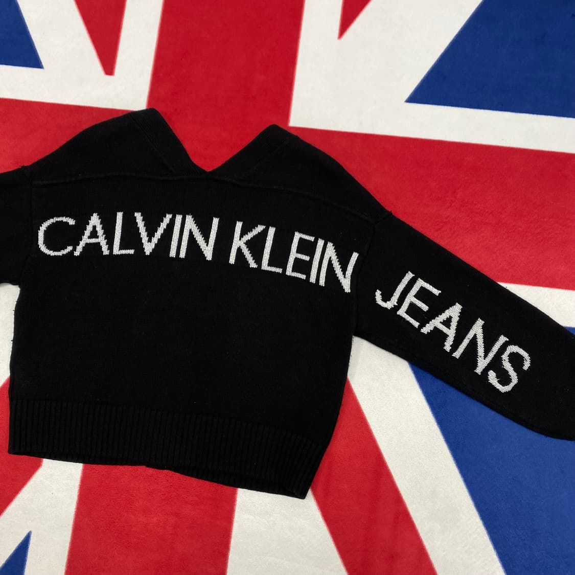 캘빈클라인 오버핏 가디건 여성 XS 상품이미지4