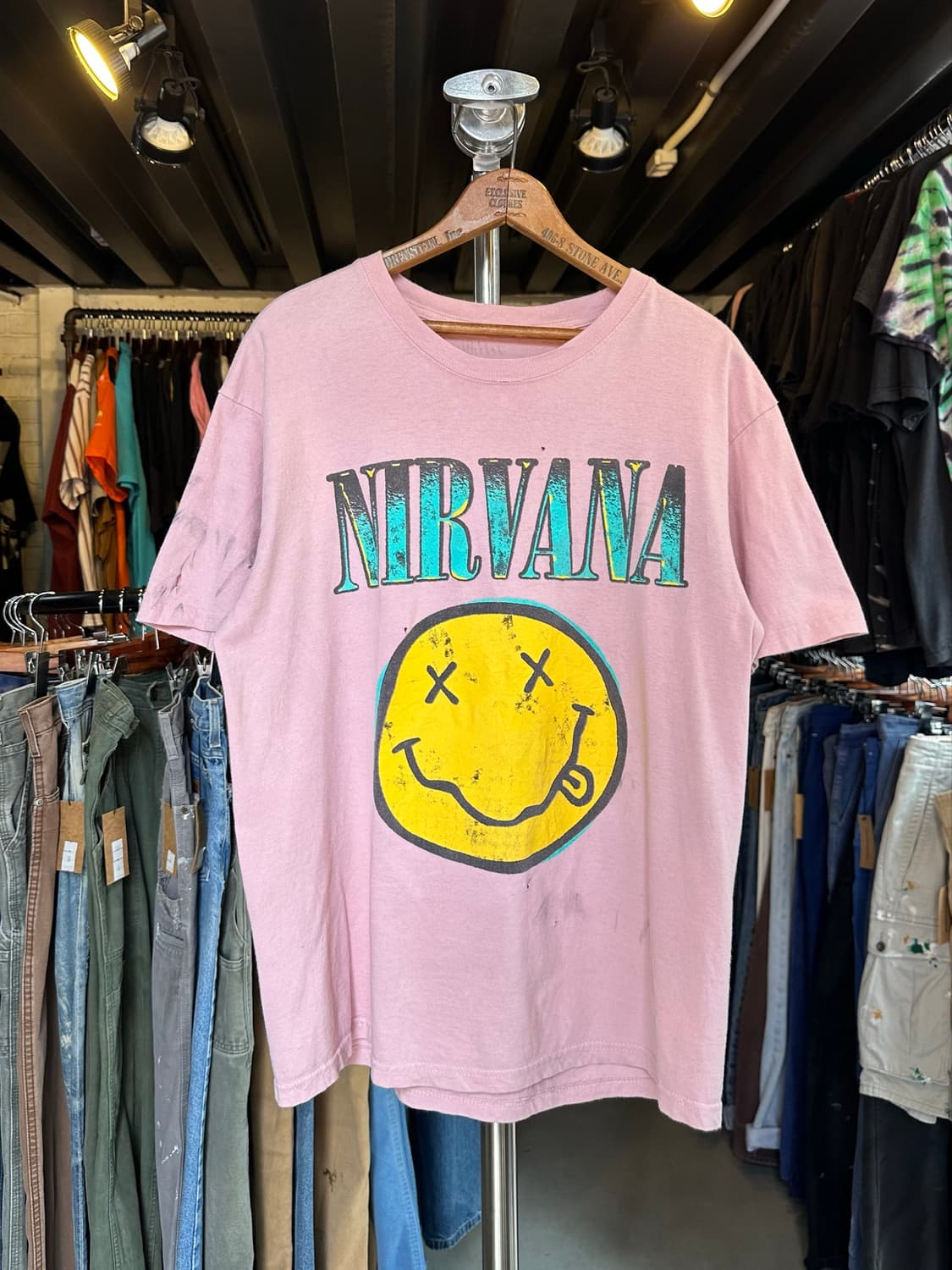 너바나 Nirvana 락밴드 프린팅 티셔츠 상품이미지1