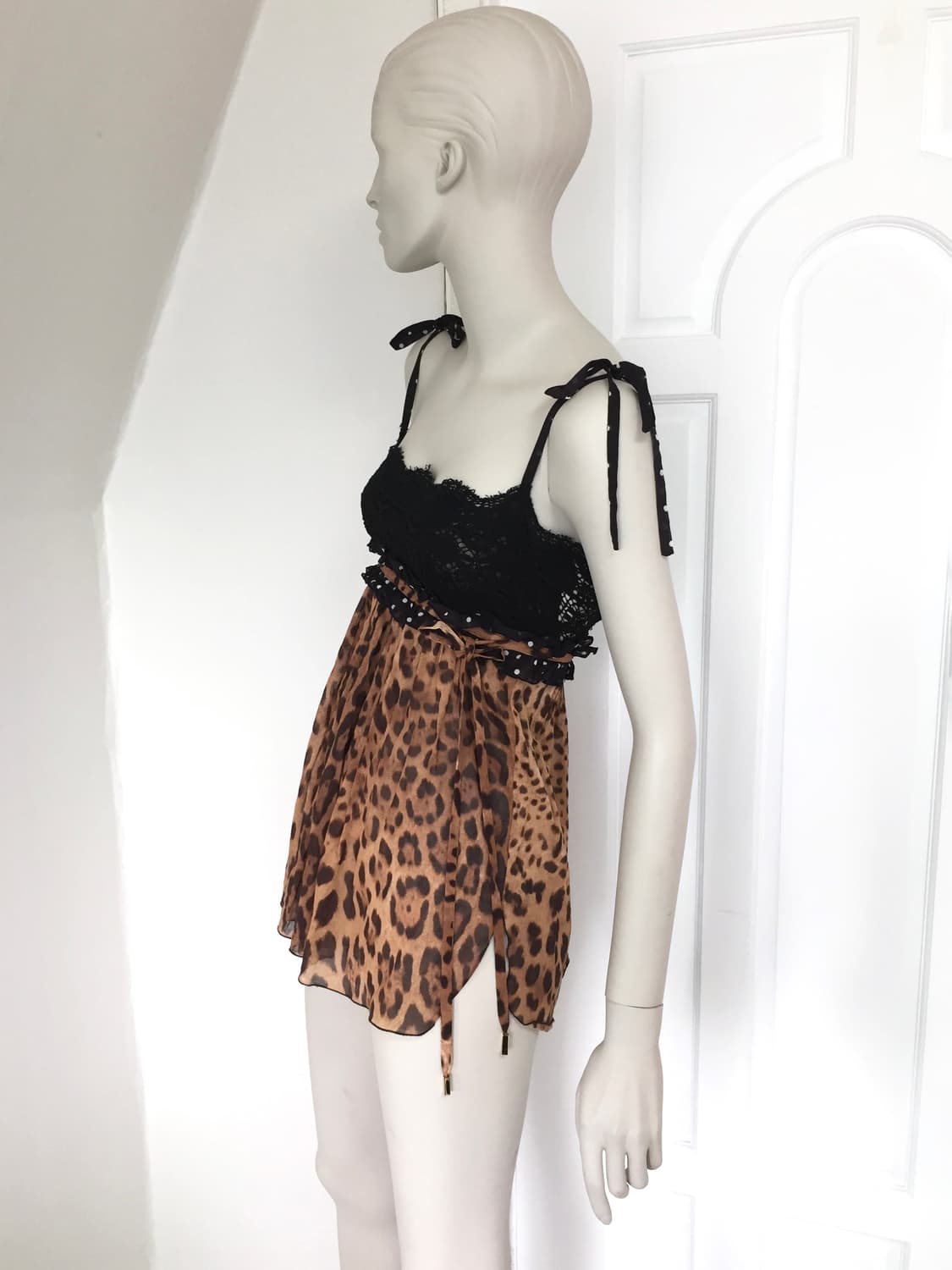 Dolce & Gabbana Leopard Lingerie Top 상품이미지4