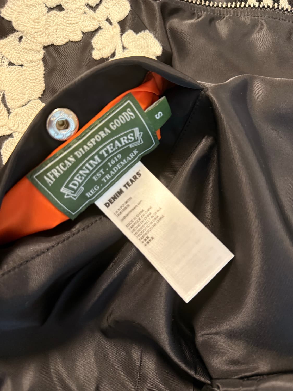 데님티어스 패치 봄버자켓 상품이미지5