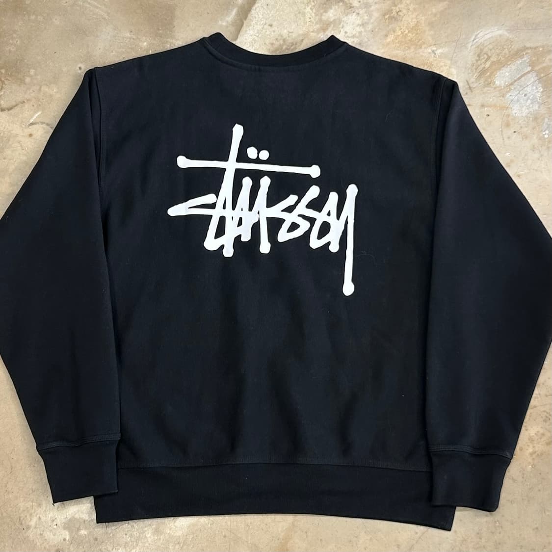 🫶🏻 스투시 블랙 맨투맨 🫶🏻 상품이미지3