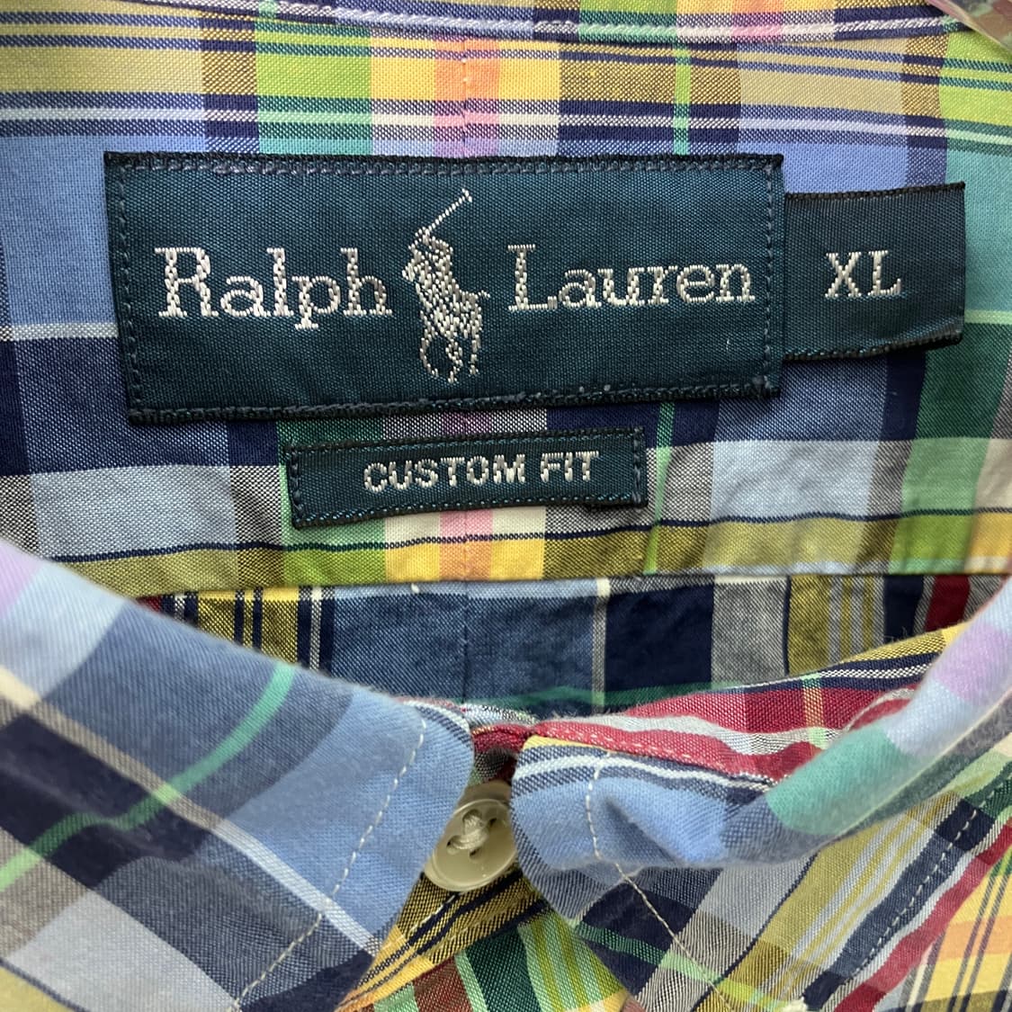 폴로 랄프로렌 멀티 블록 체크 셔츠 XL 상품이미지3