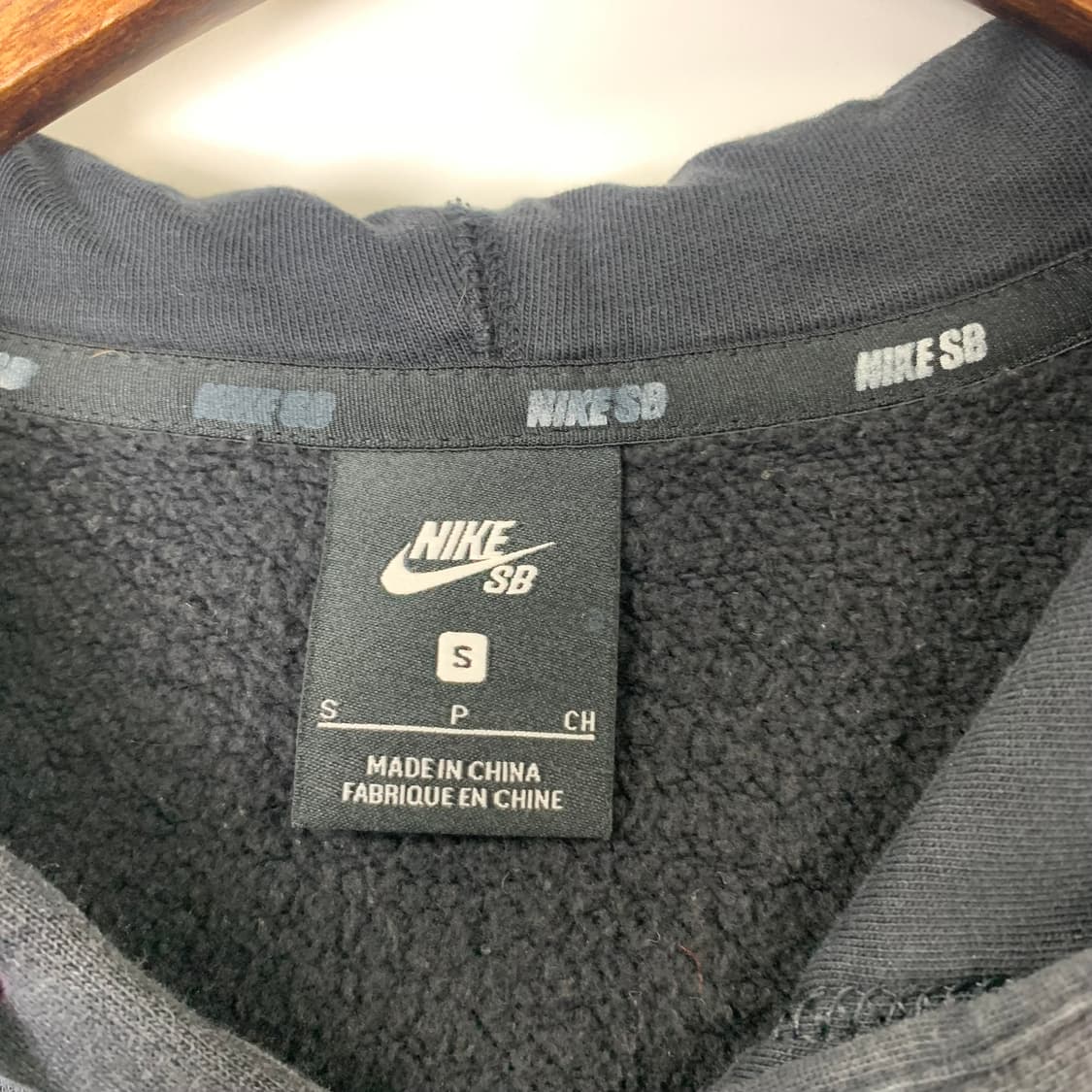 나이키 sb 블랙 후드집업 상품이미지8