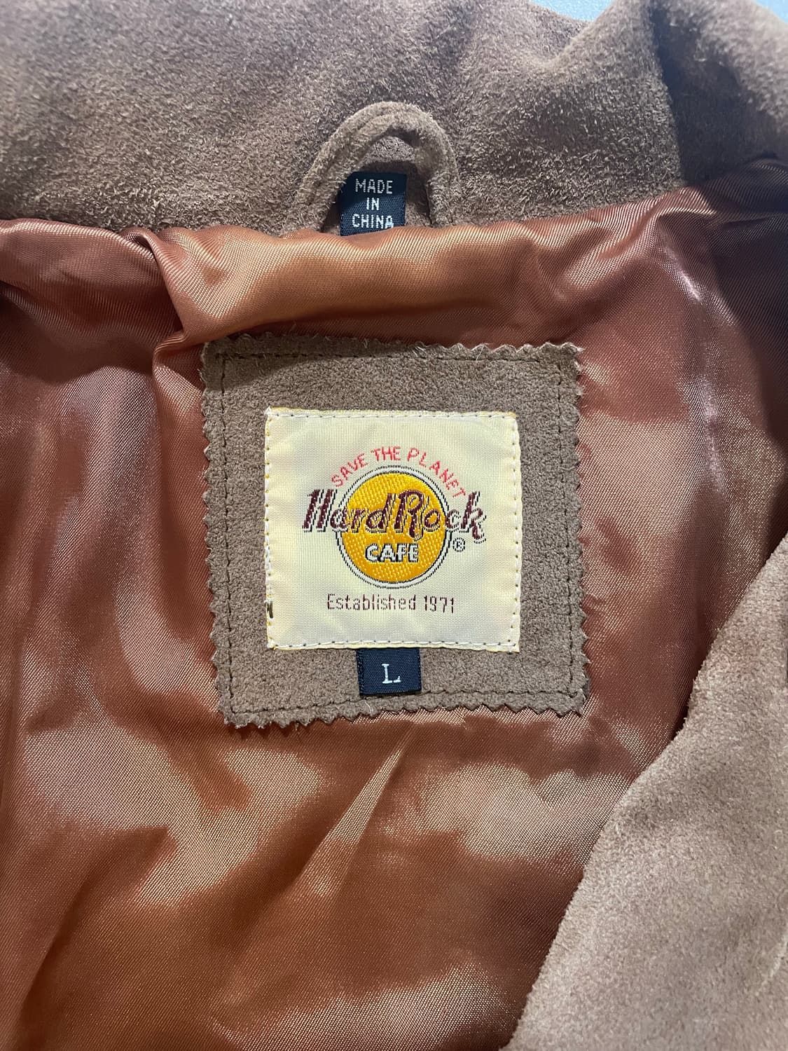 하드락카페 스웨이드 자켓 상품이미지5