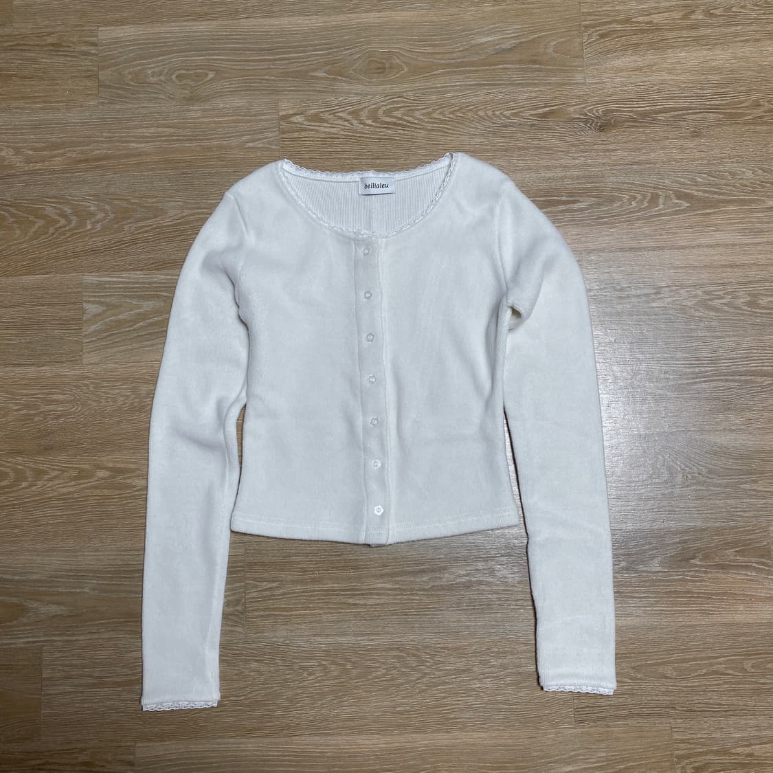벨리아르 블룸 윈터 가디건 아이보리 상품이미지3