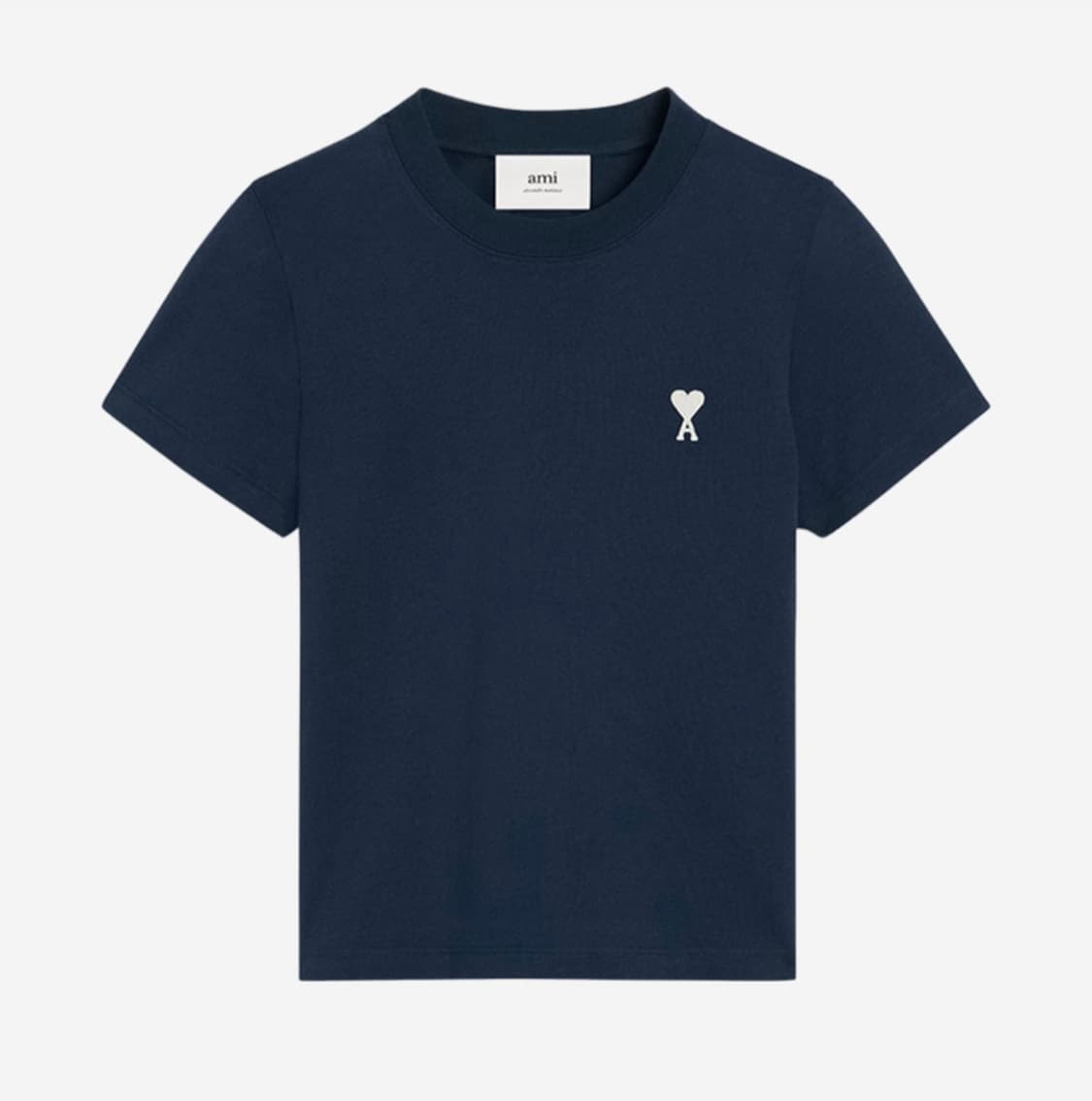 (새상품) 아미 화이트 하트 로고 반팔 티셔츠 상품이미지1