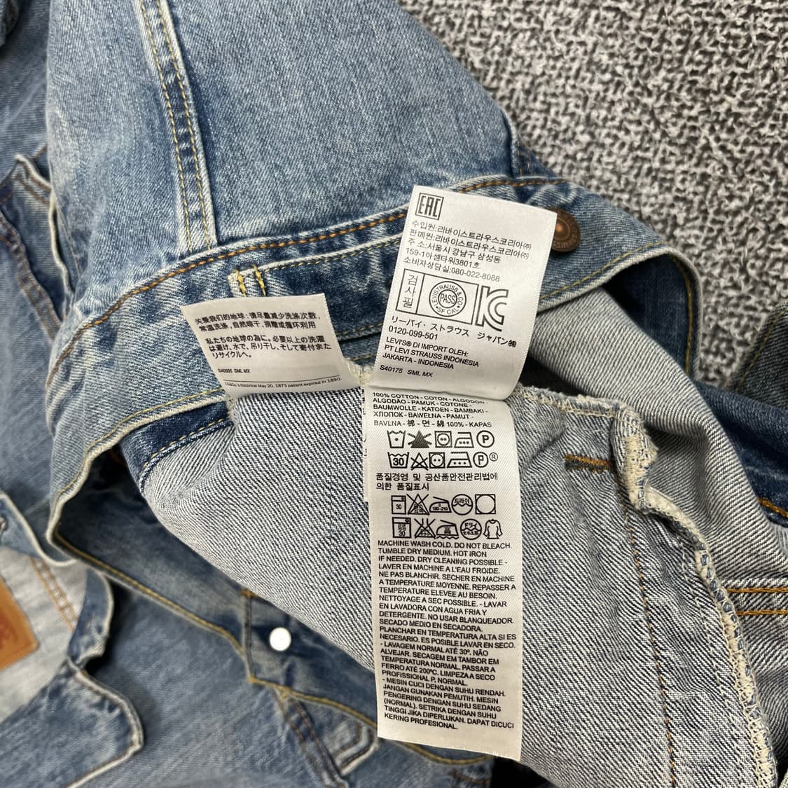 <리바이스 멕시코 데님 자켓> No.1306 상품이미지8