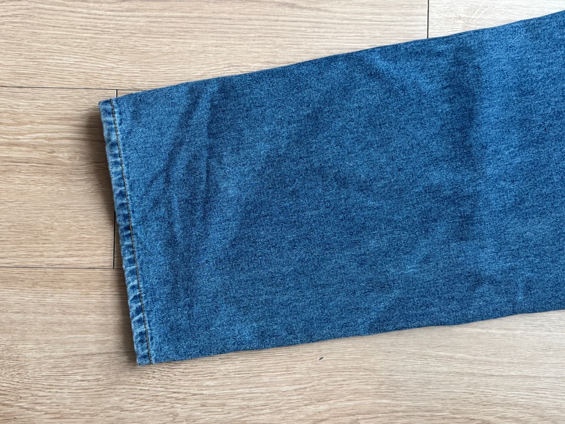 [L] 호이테(HEUTE) 워시드 데님 - 2회 착용, 실루엣 예술인 극 상품이미지9