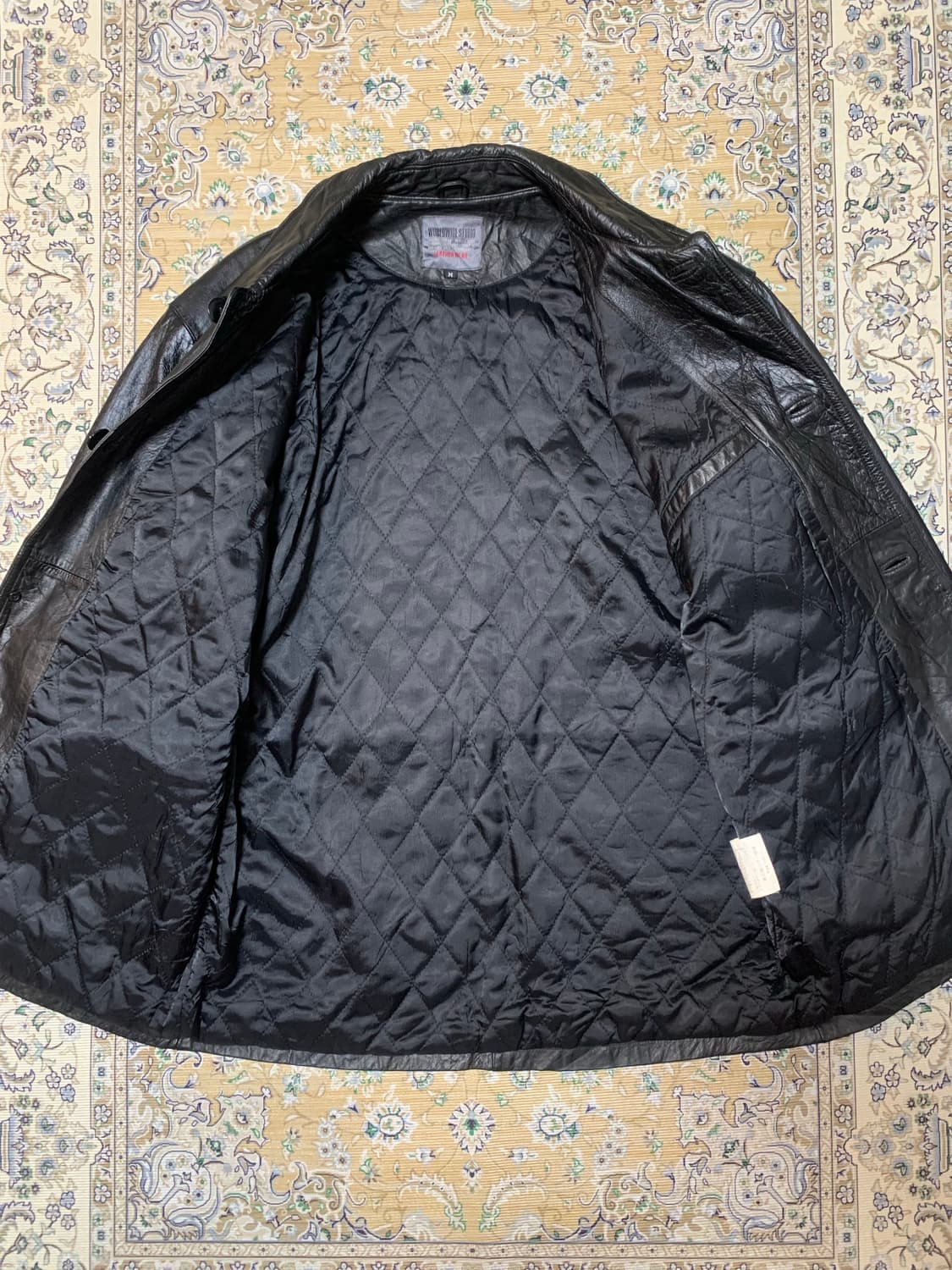 90s 카우하이드 소가죽 카코트 상품이미지5