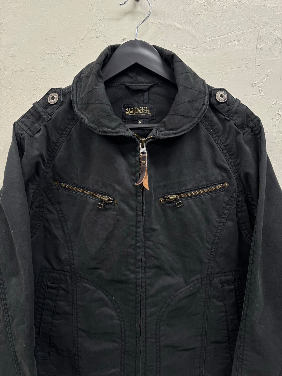 Von dutch 00s y2k gimmick rider jacket 상품이미지3