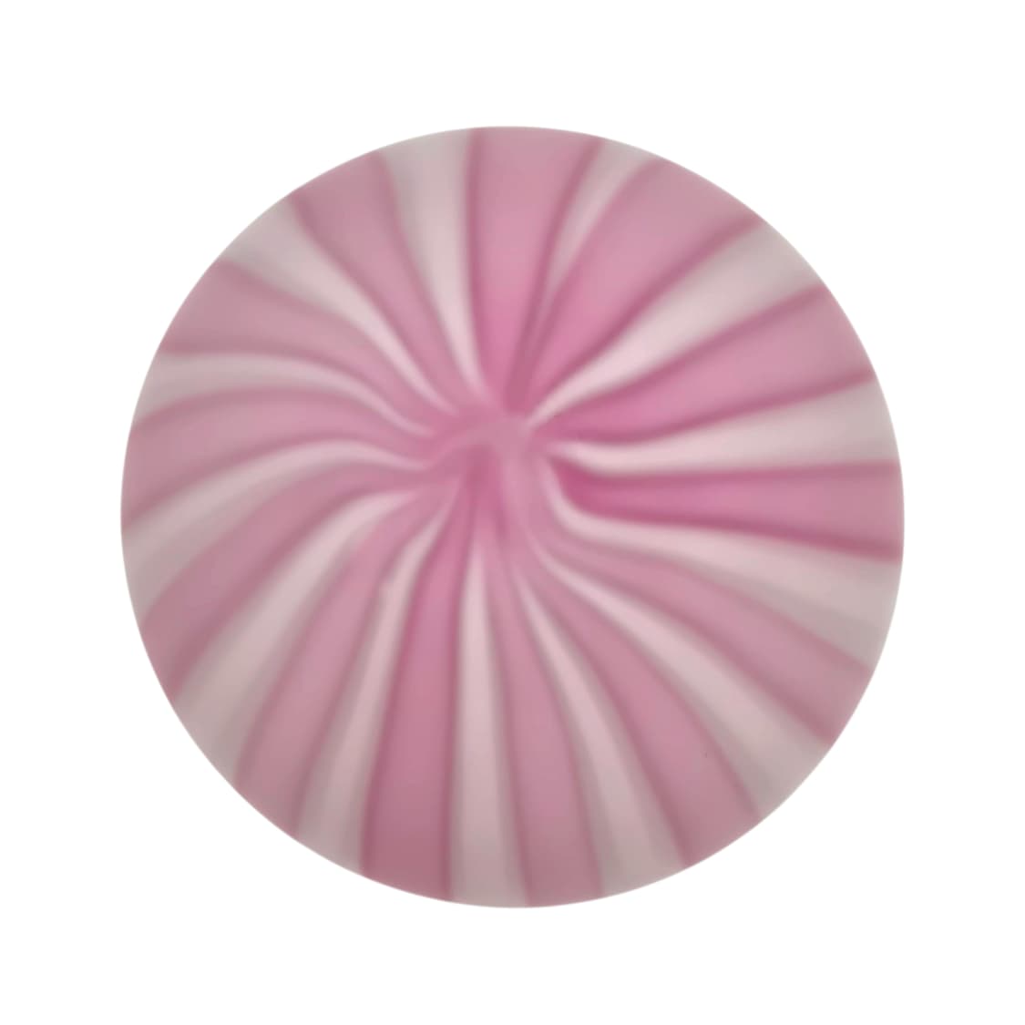 90s 핸드블로운 불투명 핑크 머쉬룸 탁상 램프 상품이미지3