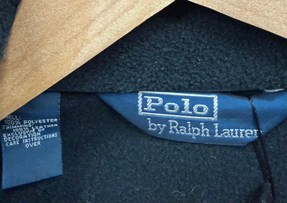 폴로 랄프로렌 블랙 플리스 집업 자켓 상품이미지7