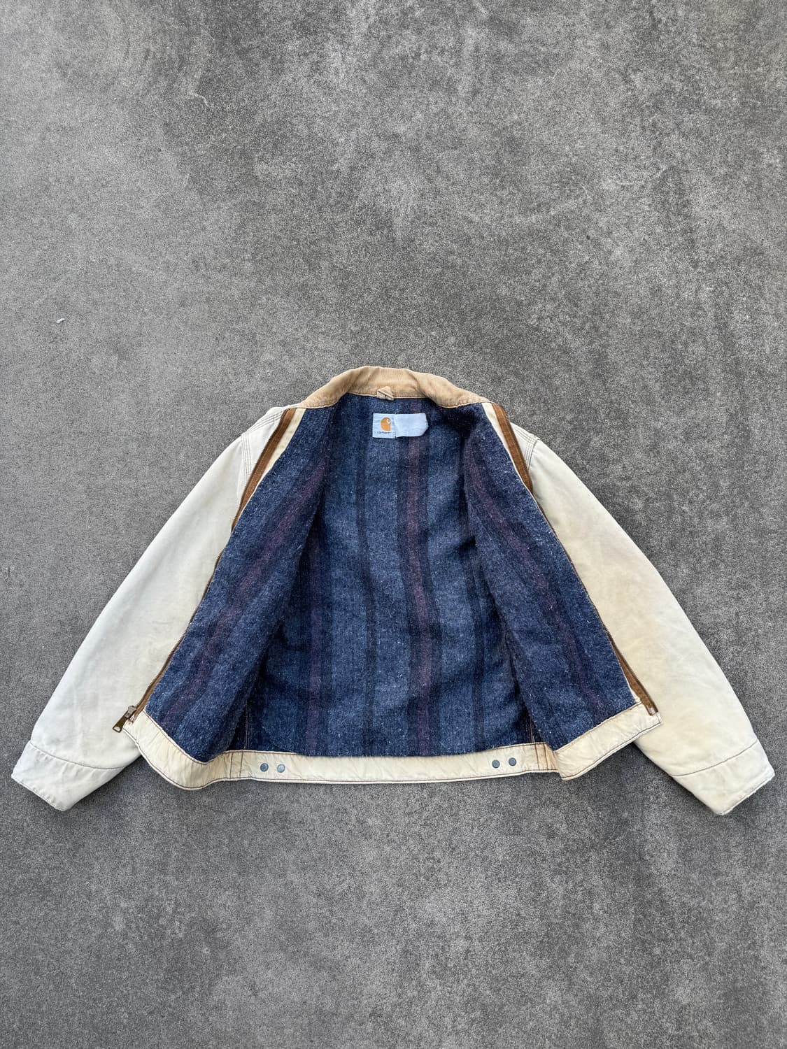 (M) 90s Carhartt detroit jacket (J01BRN) 상품이미지2