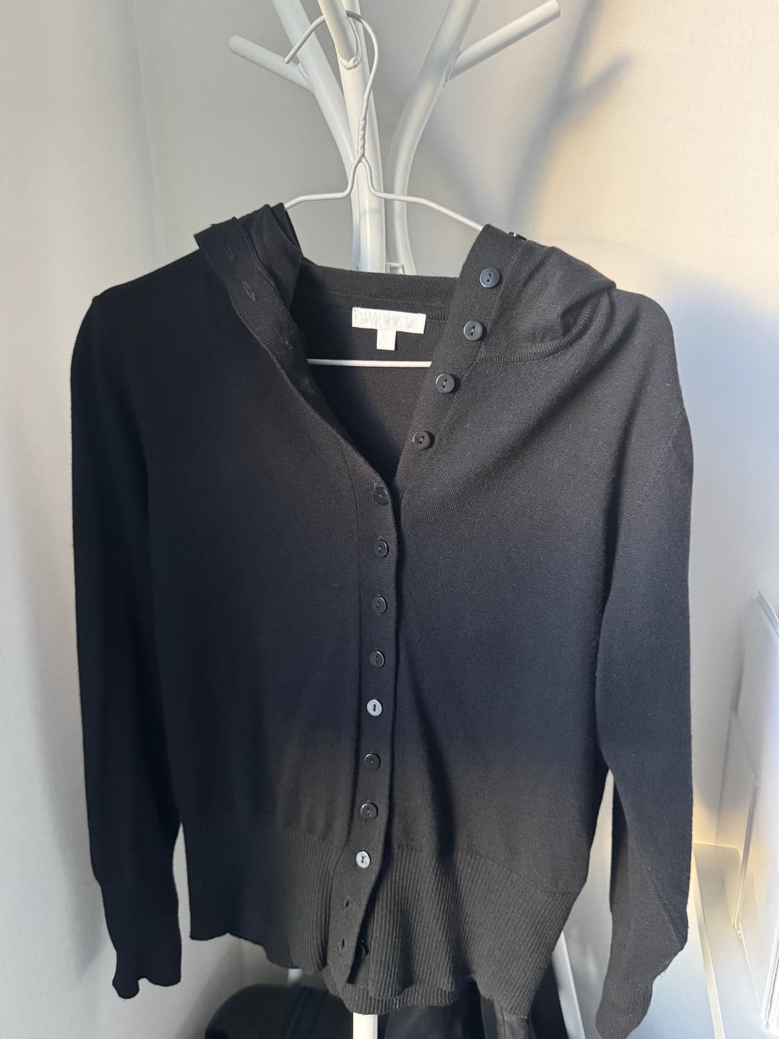 Partimento women classic hooded cardigan 상품이미지5