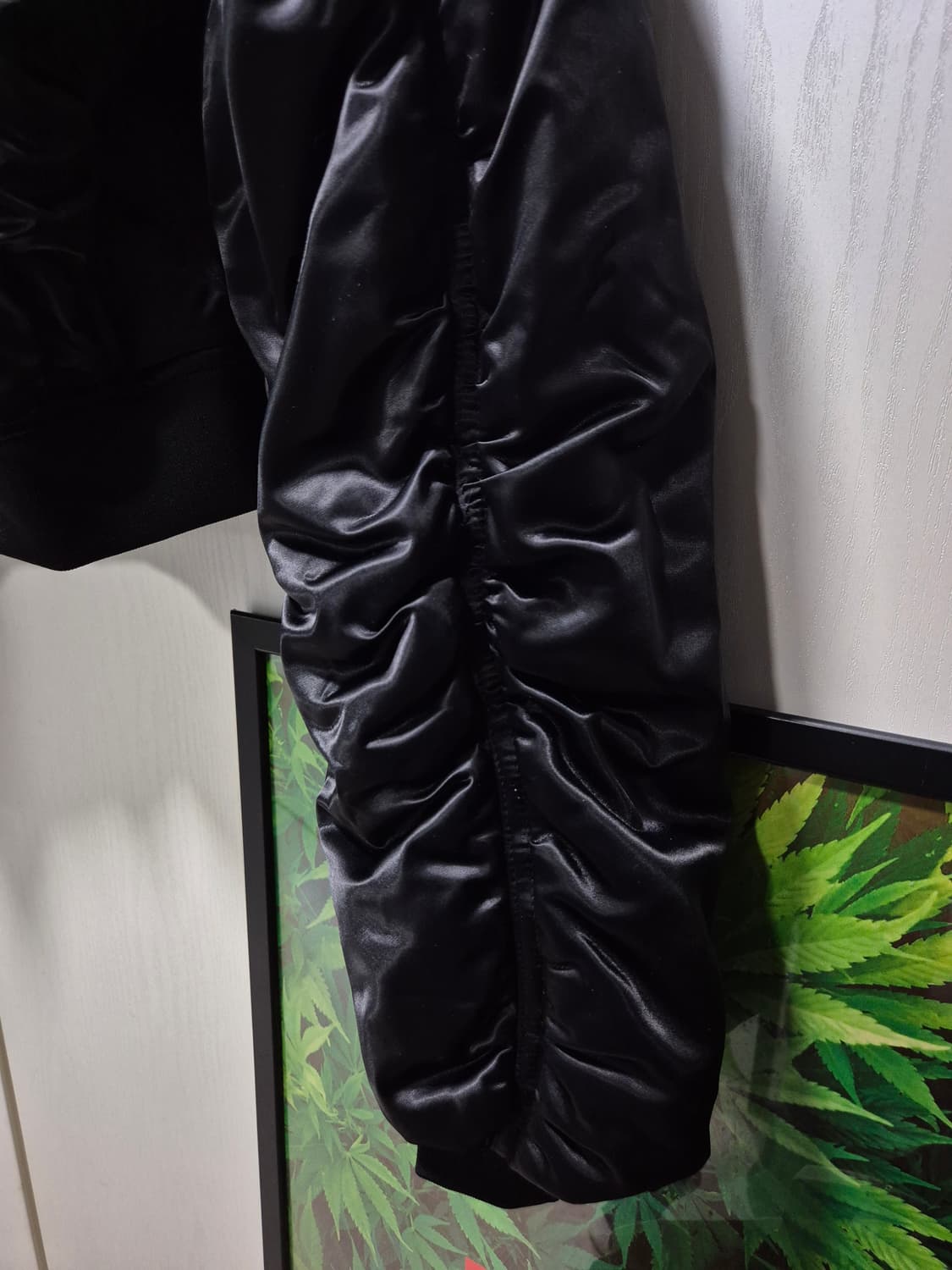 빈티지 블랙 봄버 자켓 항공점퍼. 새상품 상품이미지7