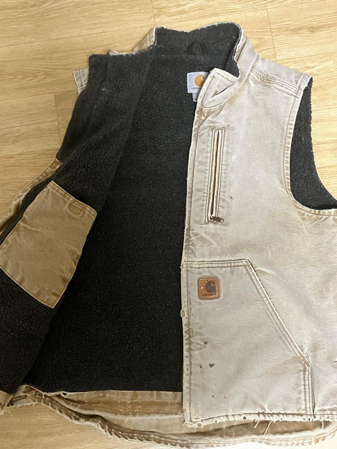 빈티지 칼하트 베스트 상품이미지3