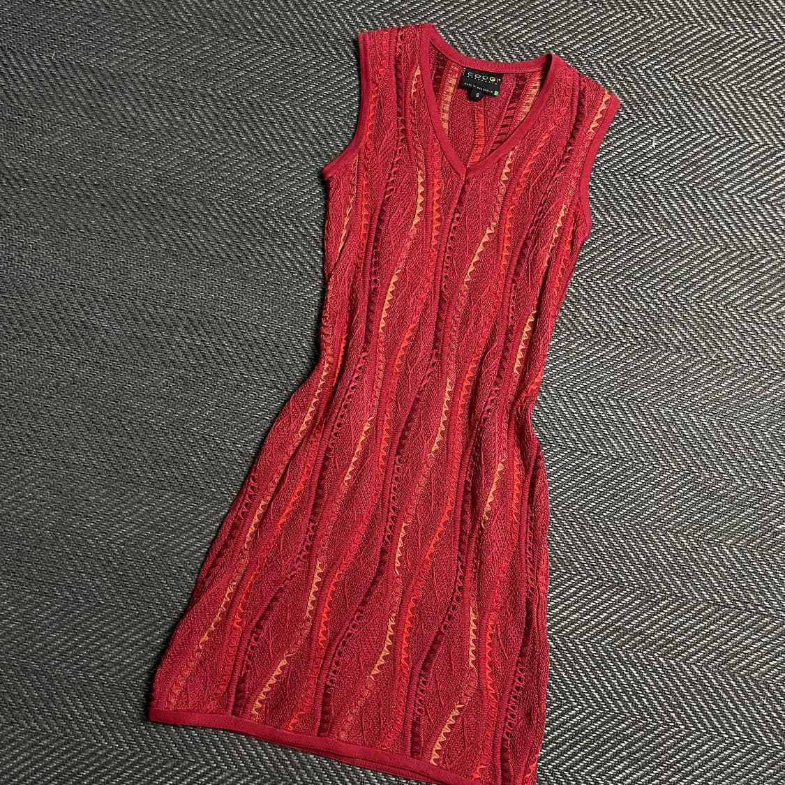 90s Coogi 올드스쿨 케이블 니트 원피스y 5379 상품이미지1