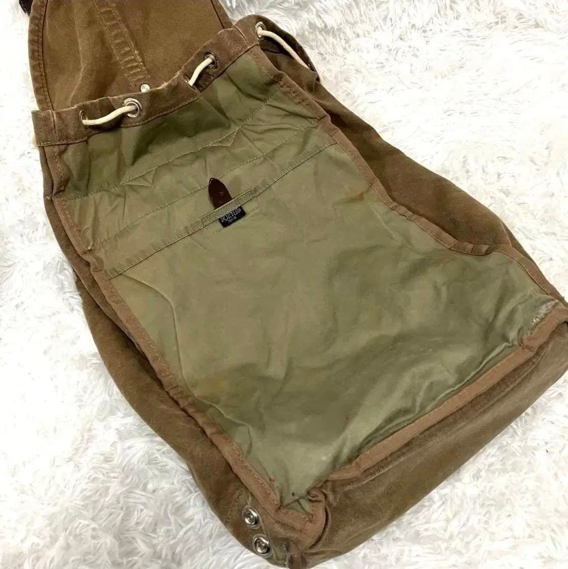 요시다 포터 브리지 샌드그린 캔버스 백팩 상품이미지10